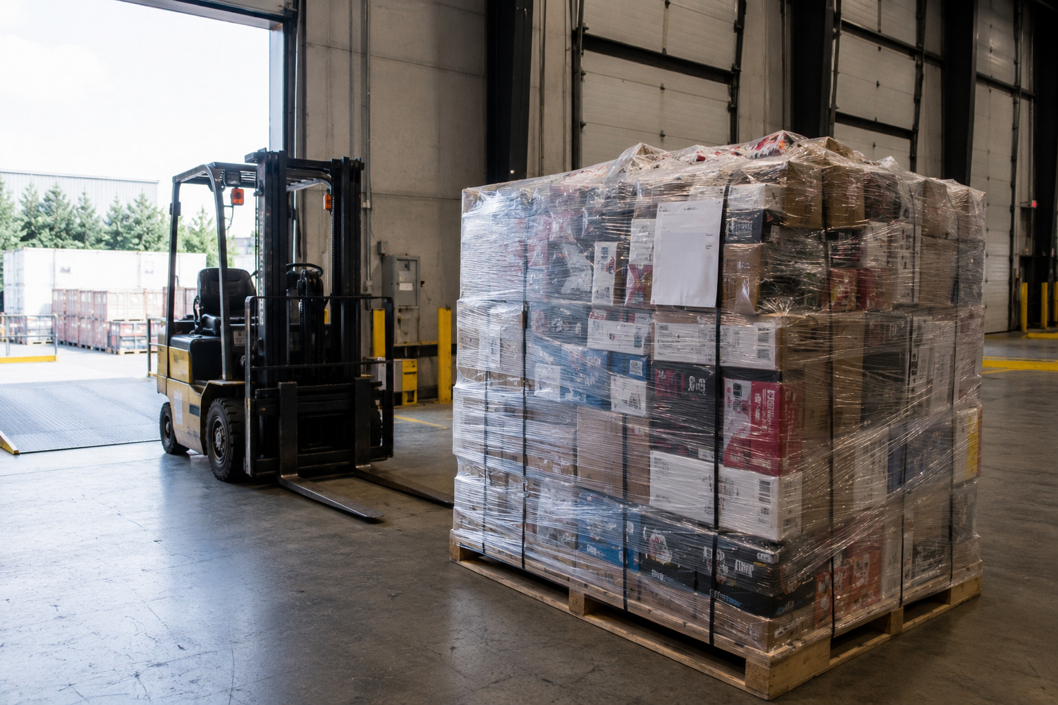 Obsolete and rejected commercial products collected for secure destruction