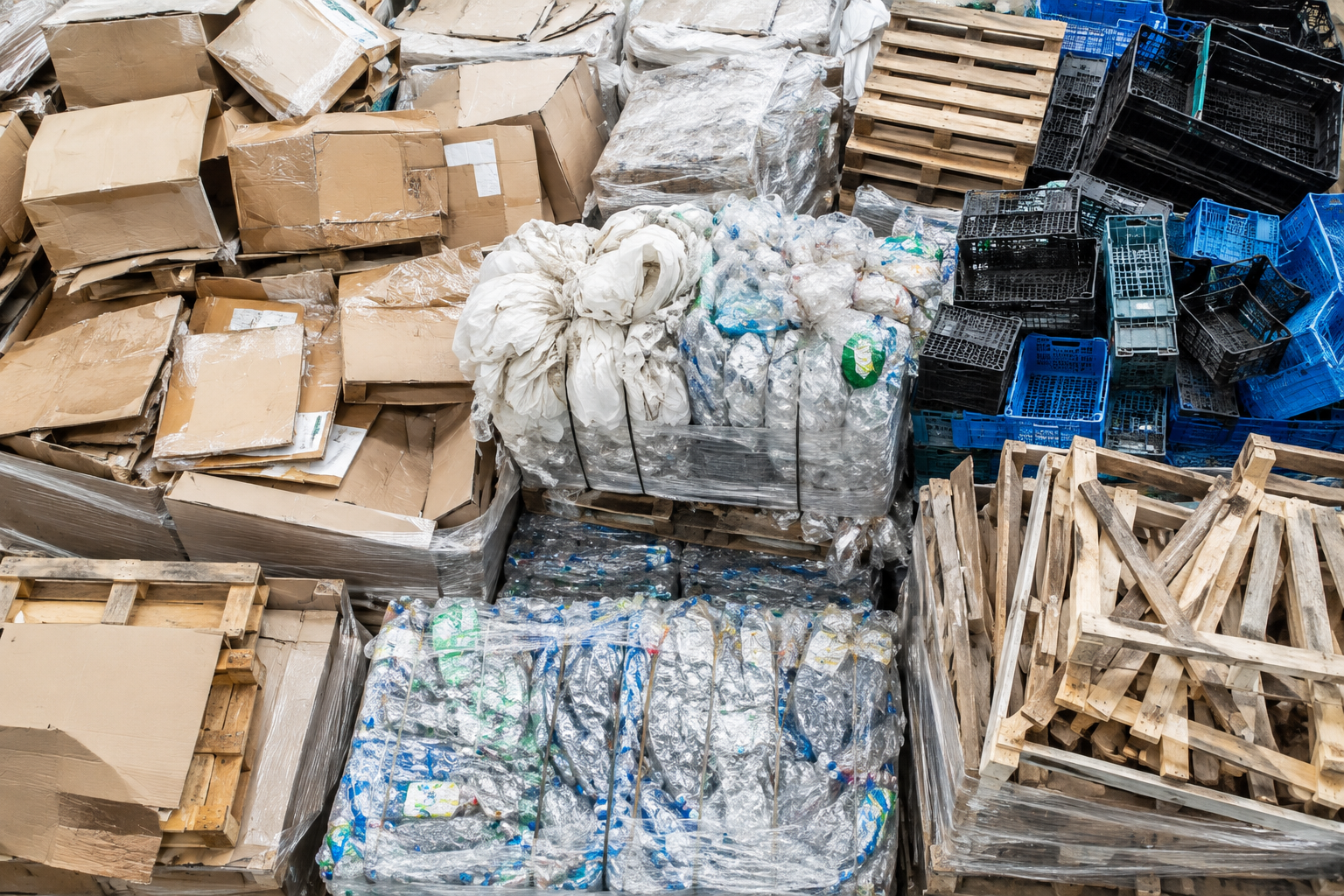 Non-hazardous industrial and commercial recyclable materials